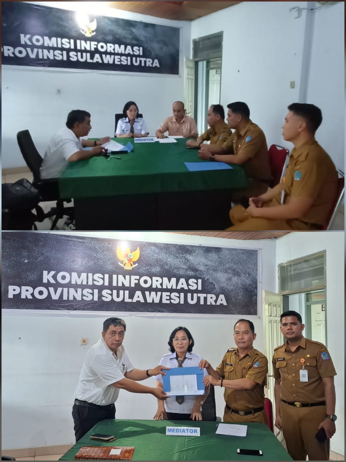 Pelaksanaan Sidang lanjutan Sengketa Informasi Publik