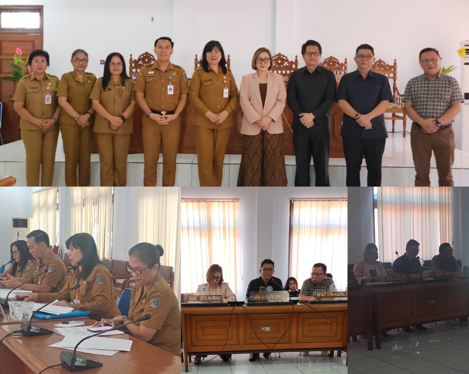 Rapat tindak lanjut rapat dengar pendapat umum pembahasan rancangan Peraturan Daerah tentang Penyelenggaraan Kearsipan