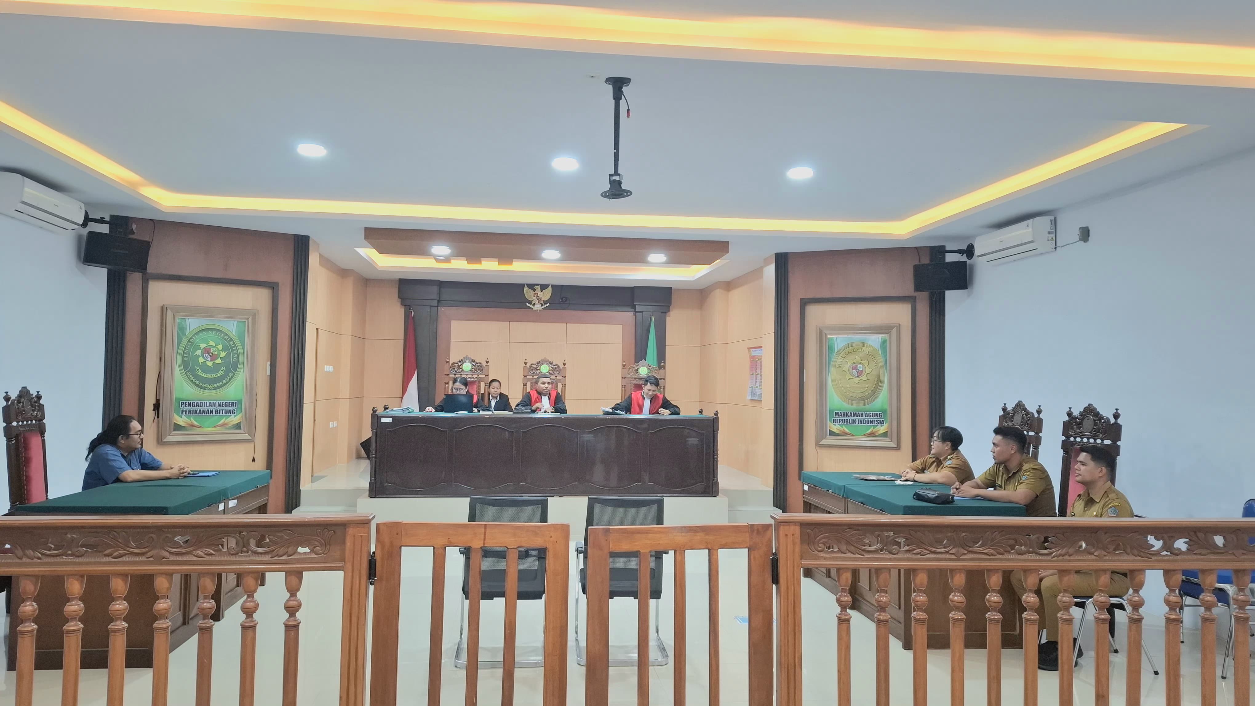 Penanganan Perkara Kota Bitung, Menghadiri sidang perkara Perdata Nomor 20/Pdt.G/2026/PN