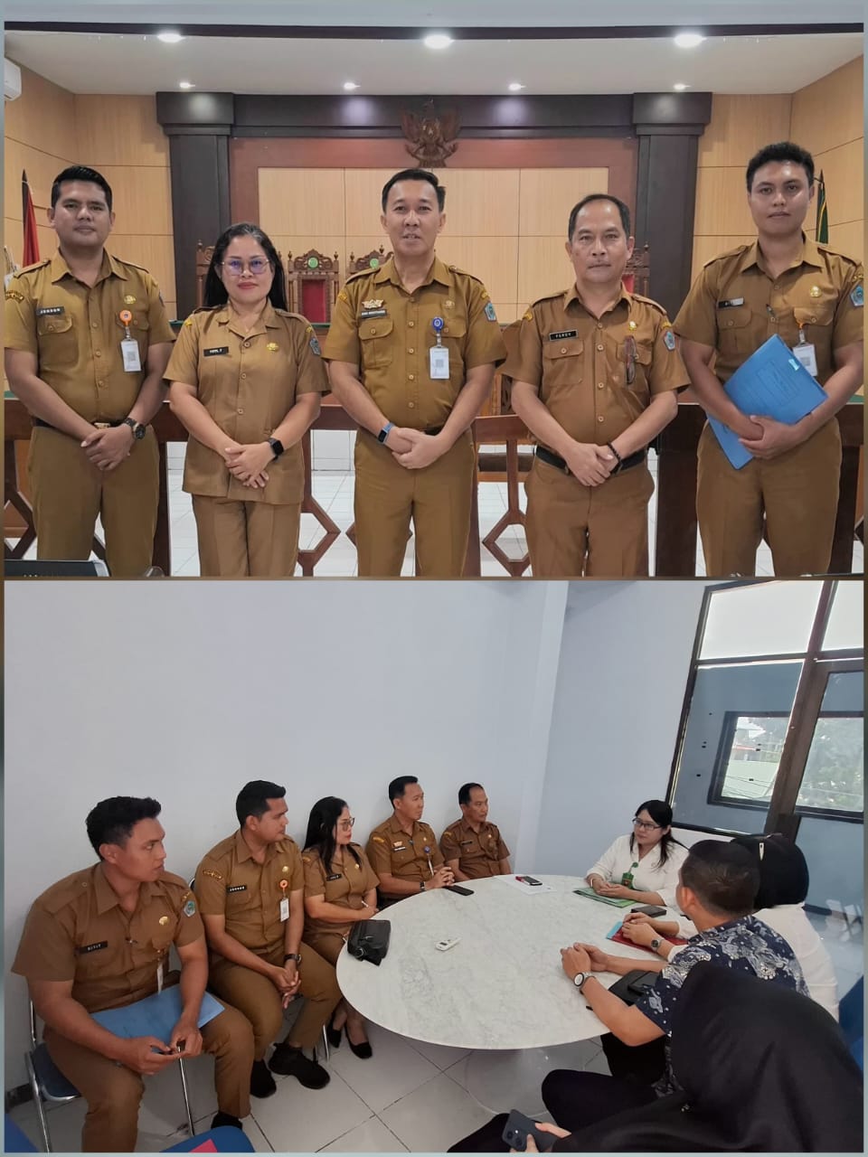 Pelaksanaan Sidang Mediasi Perkara Perdata Mediasi di hadiri oleh Hakim Mediator