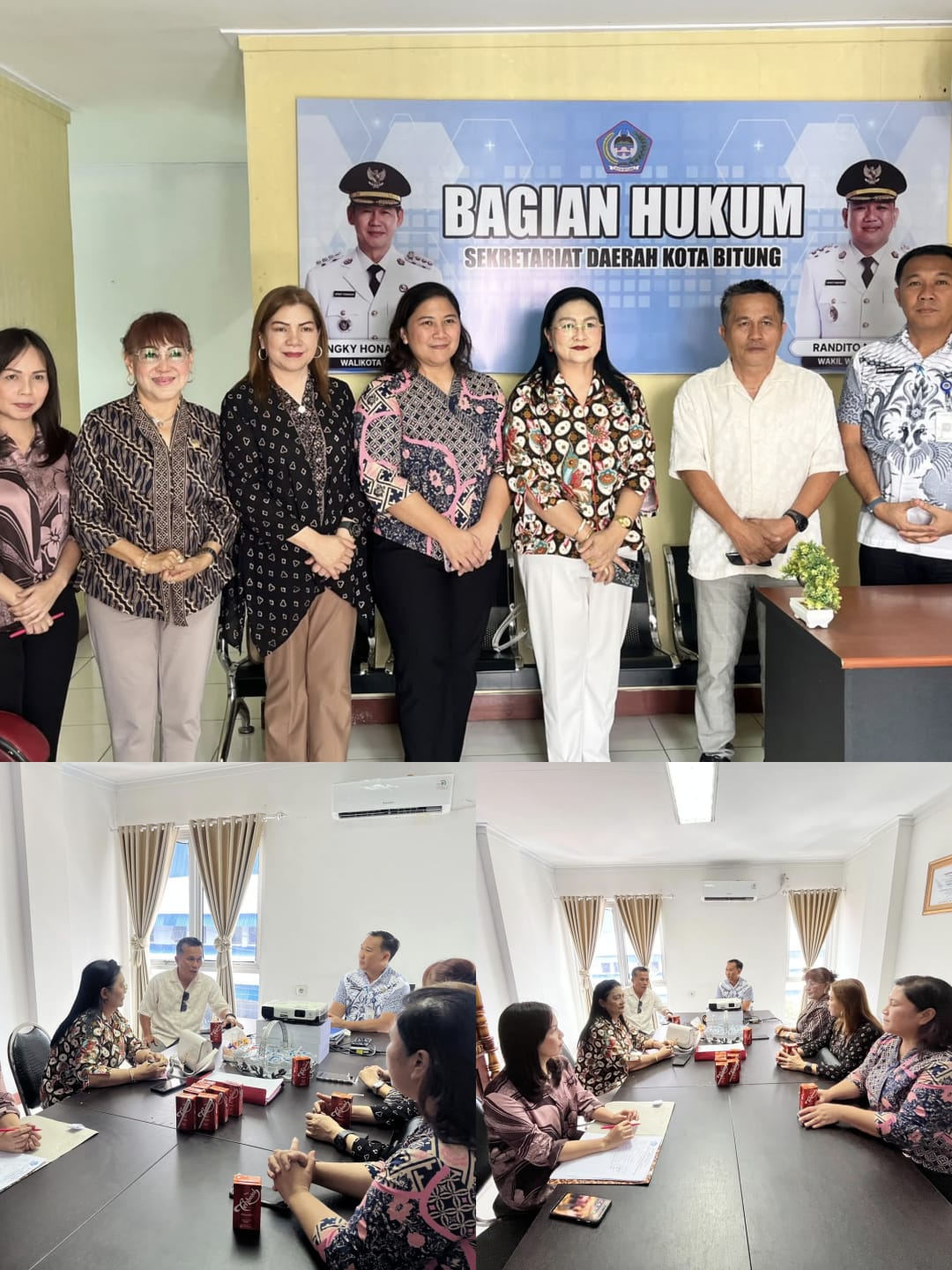 KUNJUNGAN KERJA KOMISI I DAN ANGGOTA DPRD KOTA TOMOHON