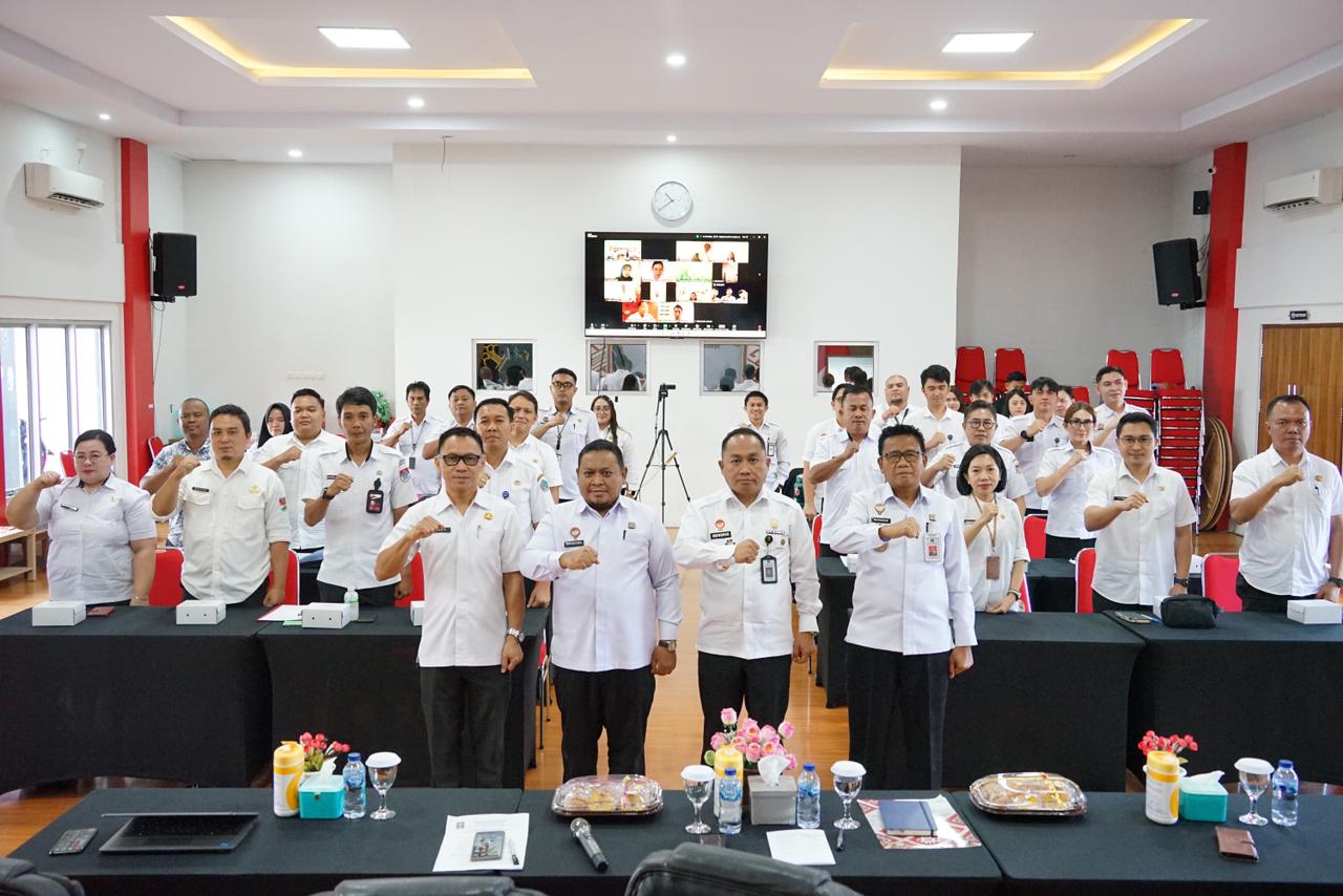 Rapat Koordinasi antara Kantor Wilayah Kementerian Hukum Provinsi Sulawesi Utara dengan Instansi di Daerah Tahun Anggaran 2026