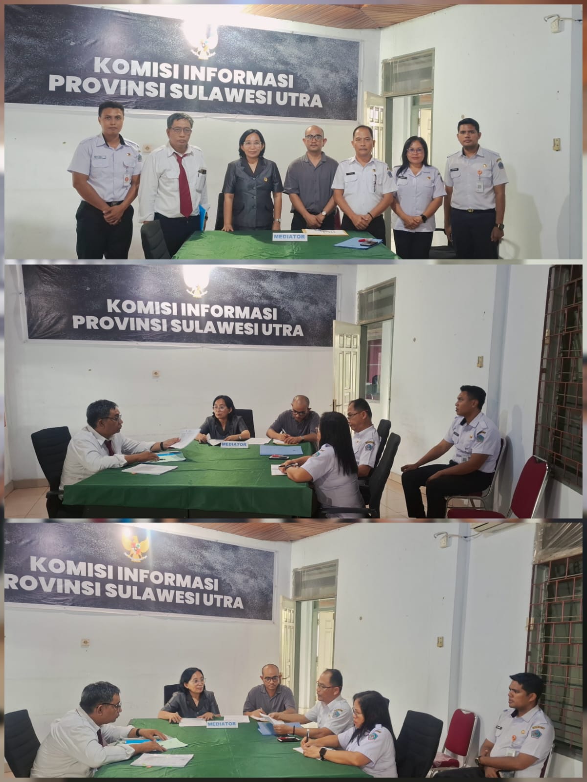 Sidang Lanjutan Sengketa Informasi Publik dengan Register Nomor: 013/I/REG-PSI/2026 dengan agenda mediasi antara para pihak